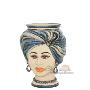 Testa h 20 tuareg corona liscia mono blu femmina