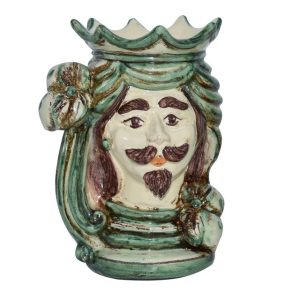 Testa h 15 limoni mono verde maschio bianco - Bomboniera