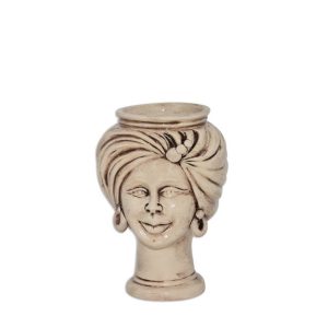 Testa h 16 corona liscia tuareg madreperla antichizzato femmina - Bomboniera