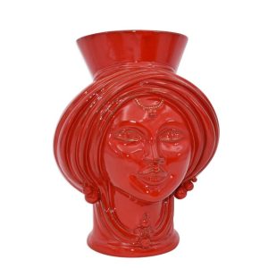 Testa h 30 corona liscia rosso fuoco femmina (selenio)