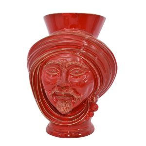 Testa h 30 corona liscia rosso fuoco maschio (selenio)