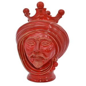 Testa h 30 rosso fuoco maschio (selenio)