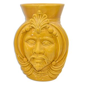 Testa h 38 corona liscia senape maschio