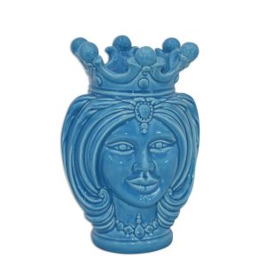 Testa h 25 turbante turchese femmina