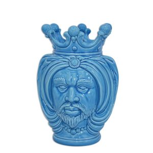 Testa h 25 turbante turchese maschio