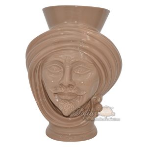 Testa h 30 corona liscia tortora lucido maschio