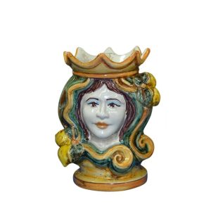 Testa h 15 limoni verde/arancio femmina - Bomboniera