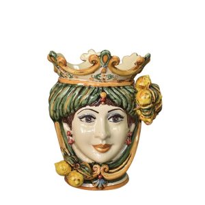 Testa h 25 limoni verde/arancio femmina