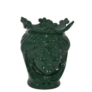 Testa h 25 liscia verde antico femmina