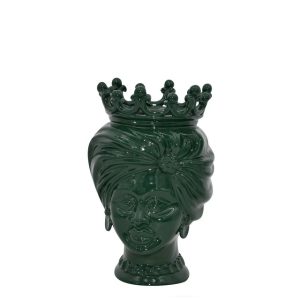 Testa h 20 tuareg verde antico femmina