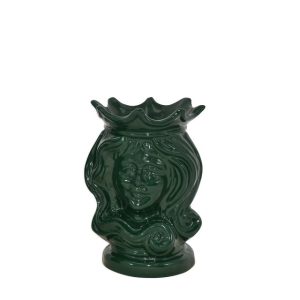 Testa h 15 verde antico femmina - Bomboniera