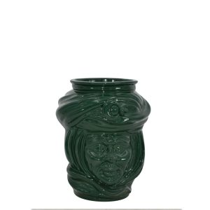 Testa h 20 tuareg corona liscia verde antico maschio