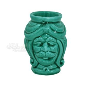 Testa h 10 verde smeraldo maschio - Bomboniera