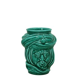 Testa h 20 tuareg corona liscia verde smeraldo maschio