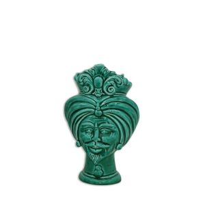 Testa h 16 tuareg verde smeraldo maschio - Bomboniera