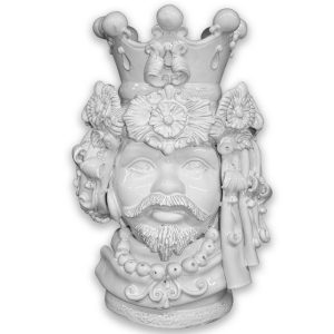 Testa h 50 c/turbante white line maschio