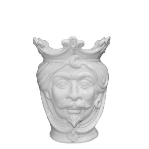 Testa h 25 liscia white line maschio