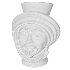 Testa h 30 corona liscia white line s/espressione maschio