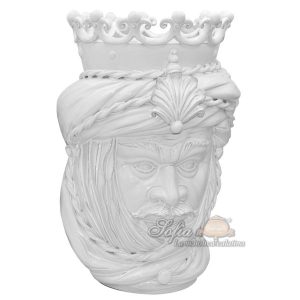 Testa h 48 tuareg con corona white line maschio