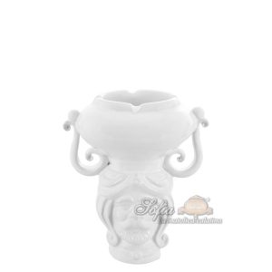 Testa a posacenere h 15 white line maschio - Bomboniera