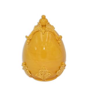 Uovo h 22 plastico sofia senape