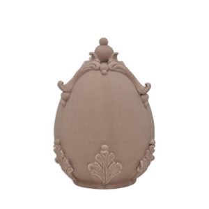 Uovo h 22 plastico sofia tortora opaco