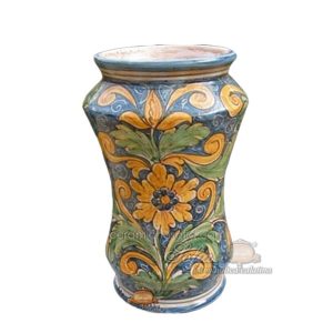 Vaso albarello h 25 antiche riproduzioni di caltagirone