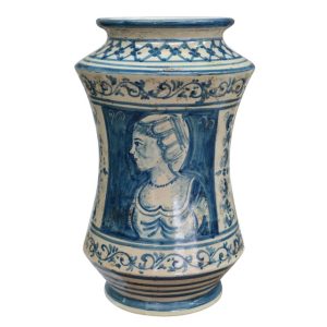 Vaso albarello h 30 antiche riproduzioni di caltagirone