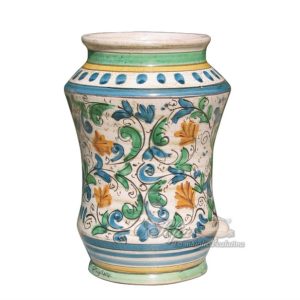 Vaso albarello h 20 antiche riproduzioni di caltagirone