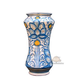Vaso albarello h 35 antiche riproduzioni di caltagirone