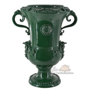 Vaso aquila h 50 plastico sofia verde antico