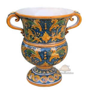 Vaso portaspumante h 27 ornato calatino