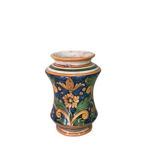 Vaso albarello h 35 ornato calatino