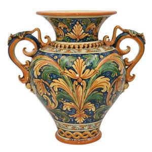 Vaso anfora h 40 ornato calatino