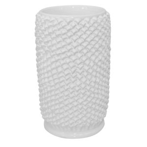Vaso pigna cilindro h 35 white line