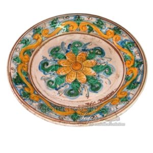 Fangotto Ø 30 c/rosone antica riproduzione di caltagirone