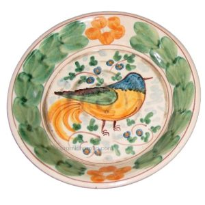 Fangotto Ø 15 c/uccello tricolore - Bomboniera