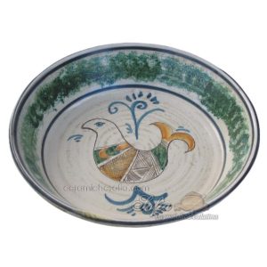 Fangotto Ø 35 c/uccello antropomorfo