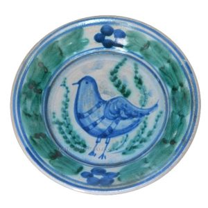 Fangotto Ø 30 c/uccello mono blu