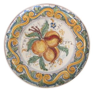 Fangotto Ø 30 c/melograni antica riproduzione di caltagirone