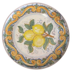 Fangotto Ø 30 c/limoni antica riproduzione di caltagirone