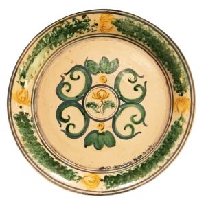 Fangotto Ø 30 c/fiore antica riproduzione di caltagirone