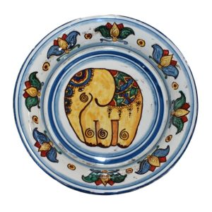 Fangotto Ø 25 decoro elefante colorato