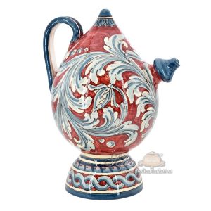 Bummulu Malandrinu h 25 ornato blu/bordeaux