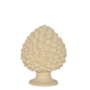 Pigna artigianale h 20 avorio integrale