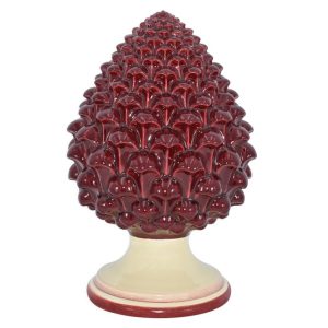 Pigna semilavorata memo h 30 mono bordeaux