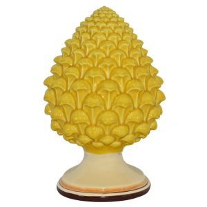 Pigna semilavorata memo h 25 giallo/arancio