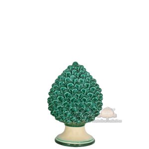 Pigna artigianale h 20 mono verde