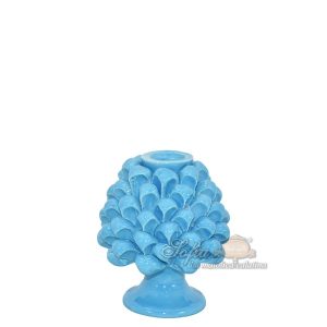 Pigna profumatore h 12 turchese - Bomboniera