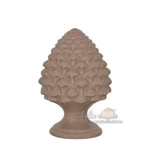 Pigna semilavorata memo h 25 tortora lucido